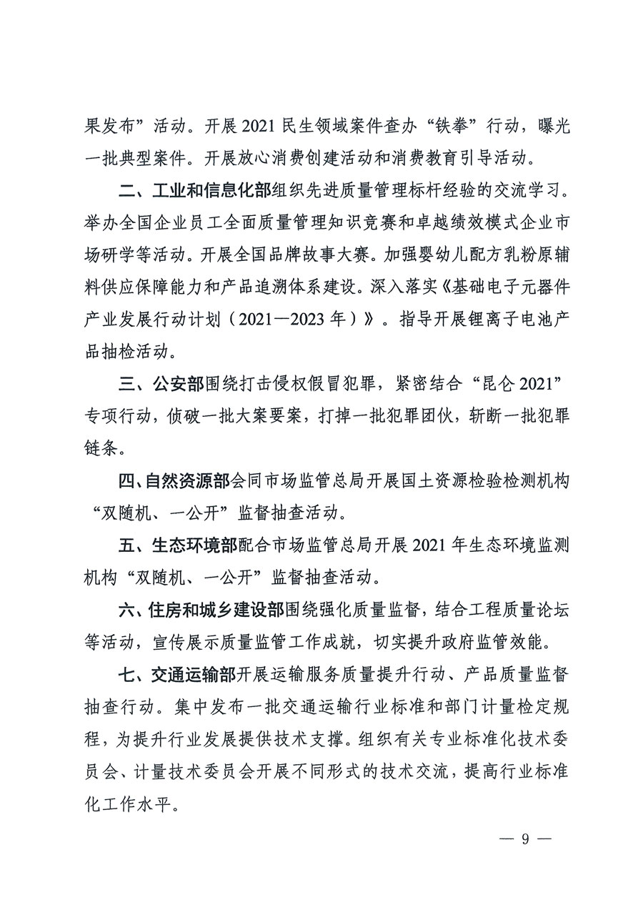 市場(chǎng)監(jiān)管總局等16個(gè)部門關(guān)于開展2020年全國(guó)“質(zhì)量月”活動(dòng)的通知(國(guó)市監(jiān)質(zhì)〔2020〕133號(hào))